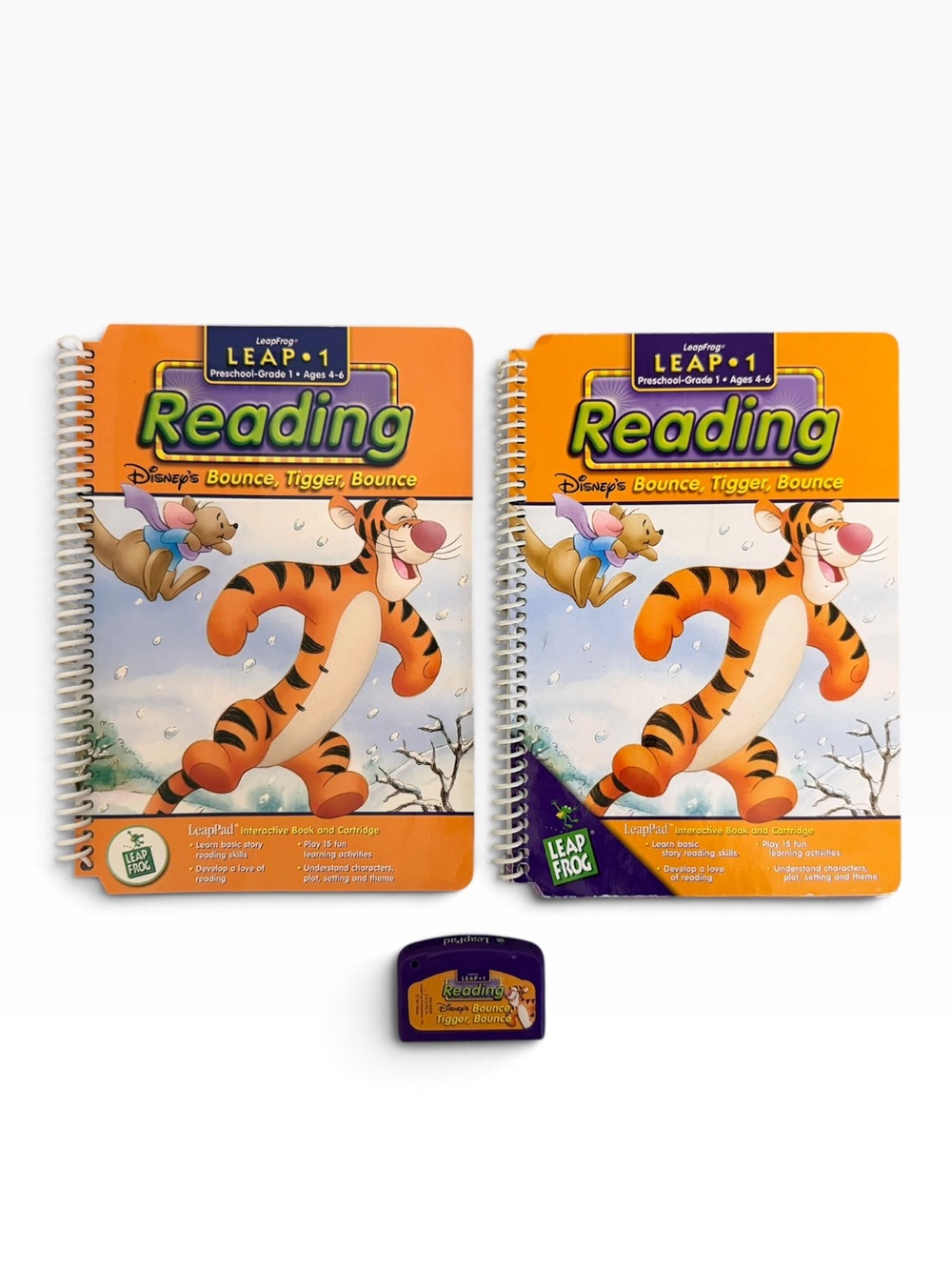 LeapFrog Leap 1 “Disney's Bounce, Tigger, Bounce" Book & Cartridge Set